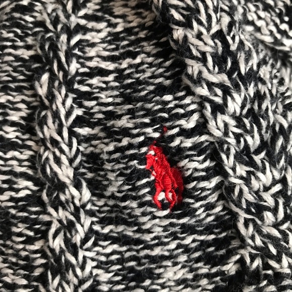 Ralph Lauren Girl’s Cable-knit Marled Cardigan Sweater Size 4 - Picture 5 of 6